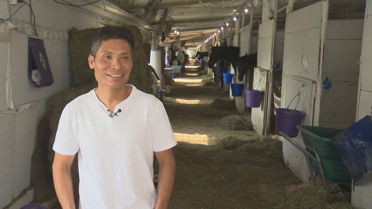 In his career, jockey Jorge Carreno has won over 1,674 races and over $18 million in purses.