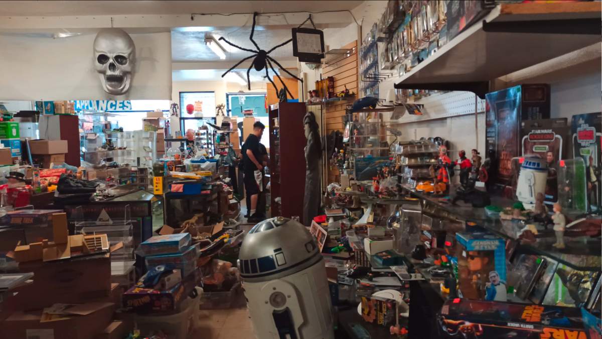 Inside Kool Stuff Toys in Hamilton, June 27, 2023