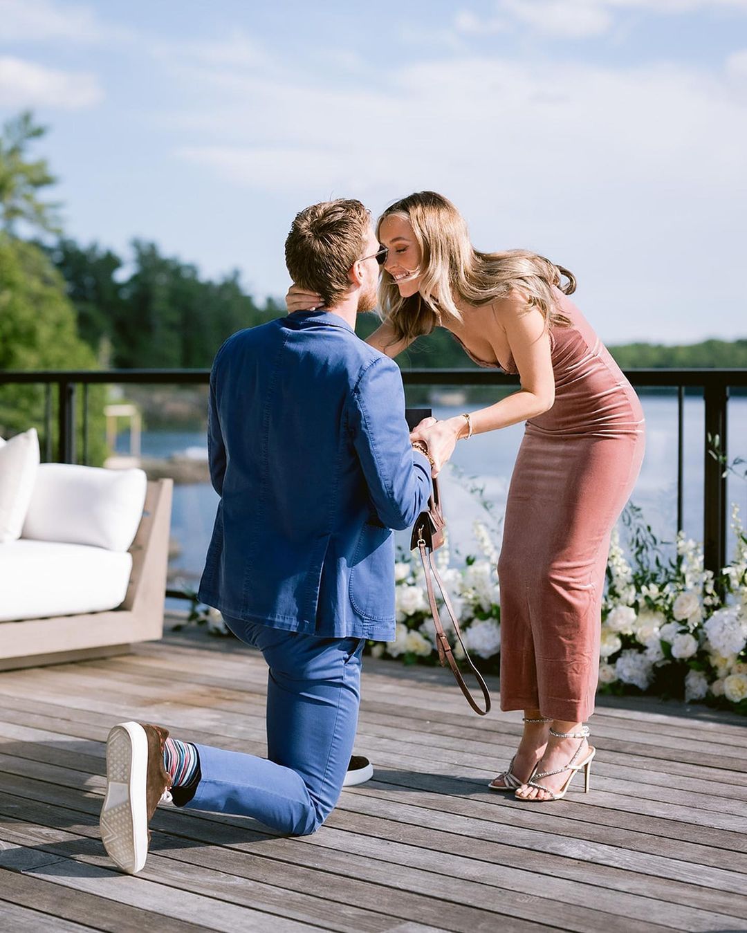 Edmonton Oilers captain Connor McDavid proposed to his longtime girlfriend Lauren Kyle, an interior designer in Edmonton, in Ontario's Muskoka cottage country on Thursday, June 22, 2023.