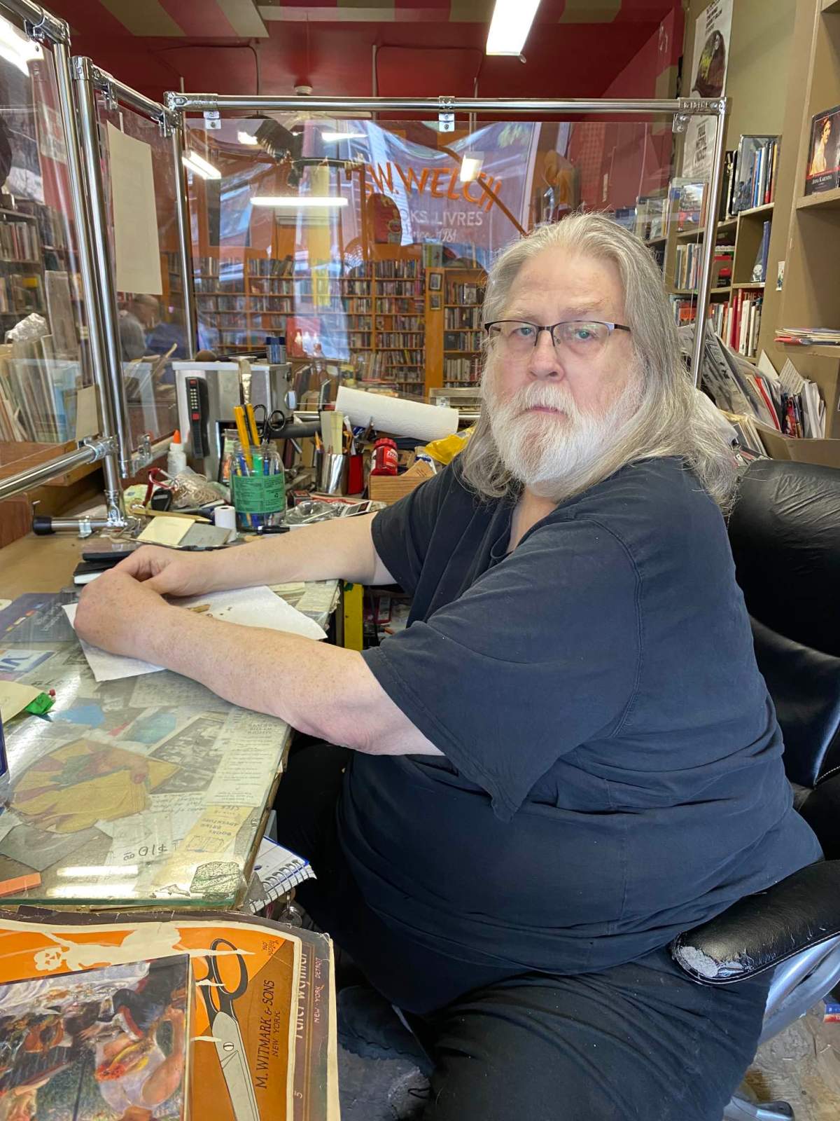 Stephen Welch of S.W. Welch says his favourite part about work has been speaking with his customers.