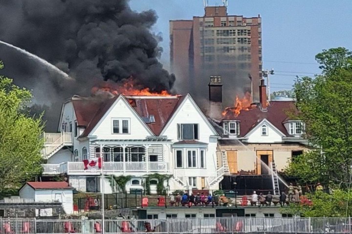 Iconic Waegwoltic Club goes up in flames in yet another Halifax fire