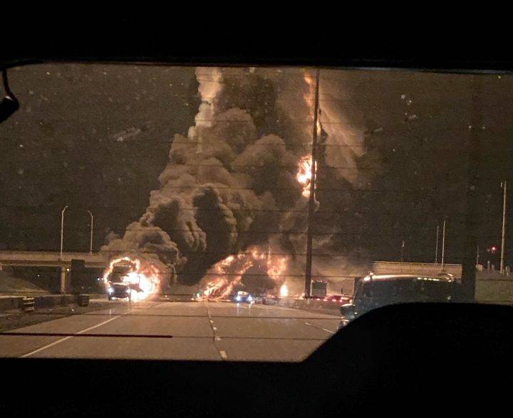 Missed by mere seconds: Family narrowly escapes Hwy. 401 crash, explosion in Pickering - Vimarsana News