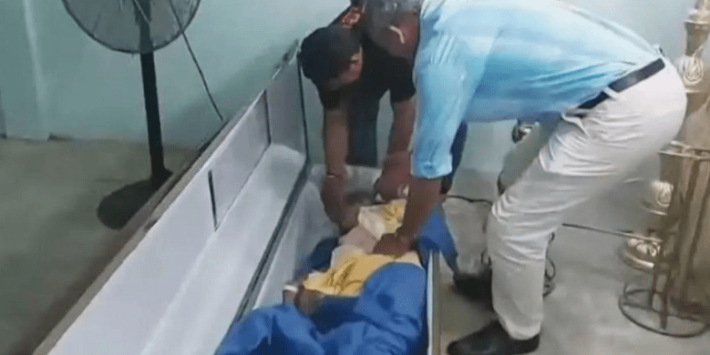 Woman declared 'dead' found alive in coffin during her own wake