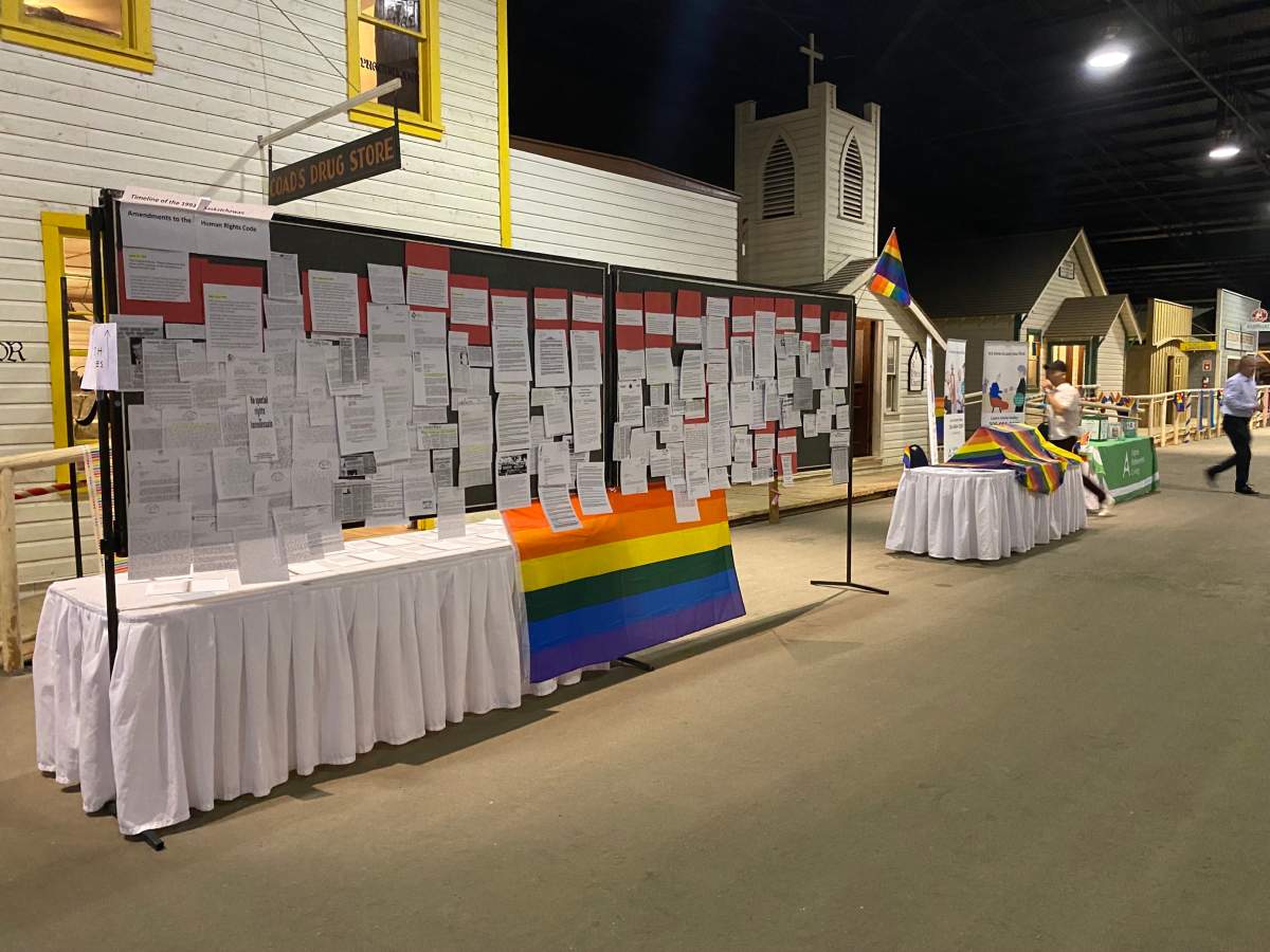 ‘Gaytown’ at Saskatoon’s Western Development Museum June 13, 2023.