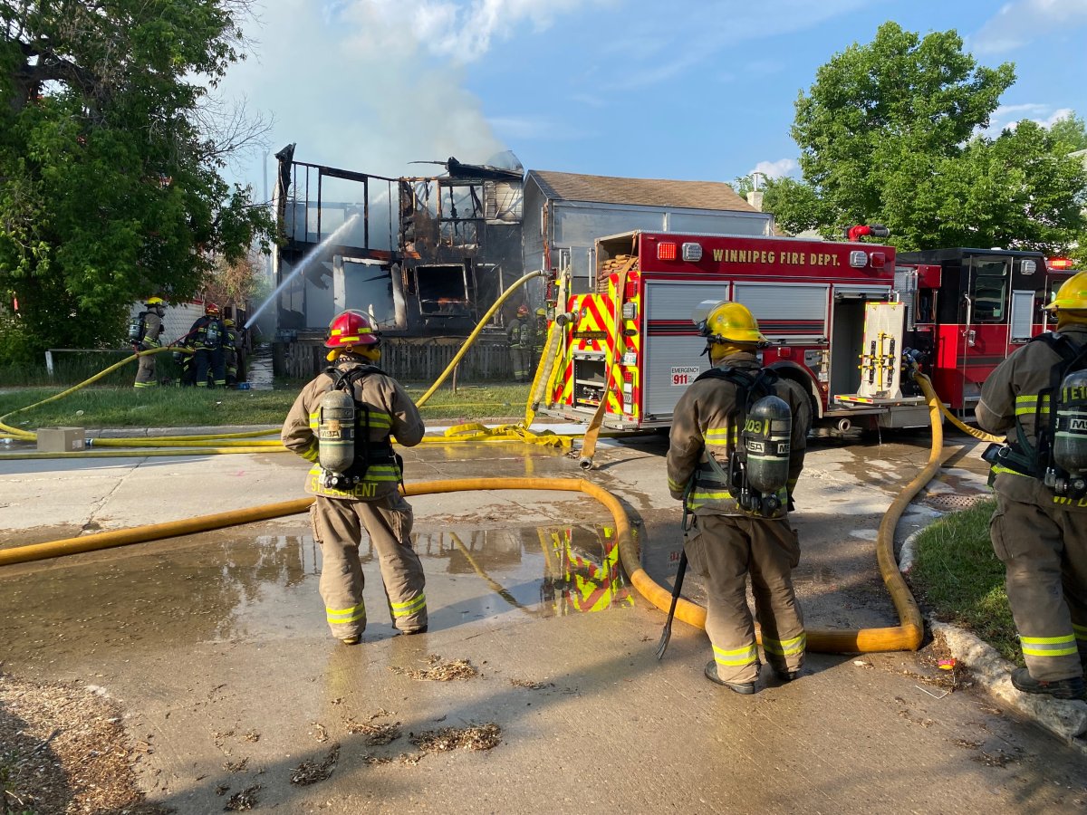 Winnipeg firefighters busy battling structure fires Tuesday - Winnipeg ...