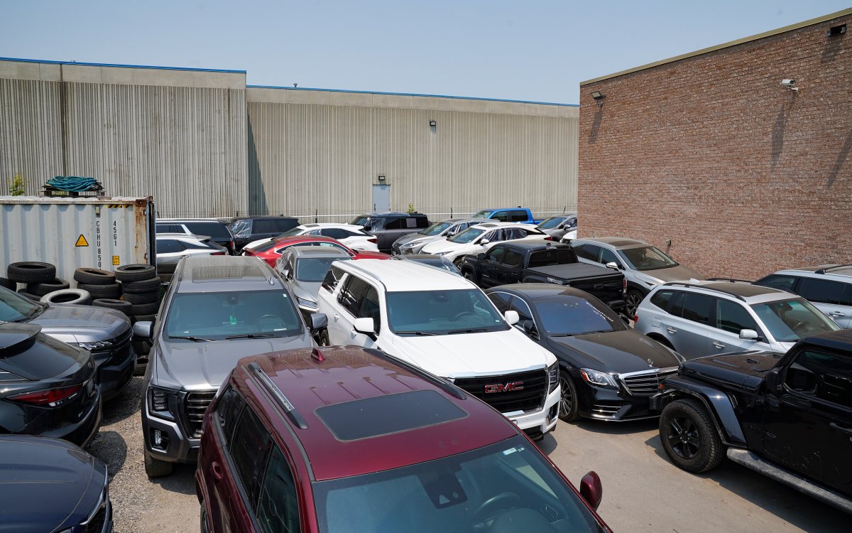York Regional Police said 161 stolen vehicles have been recovered.