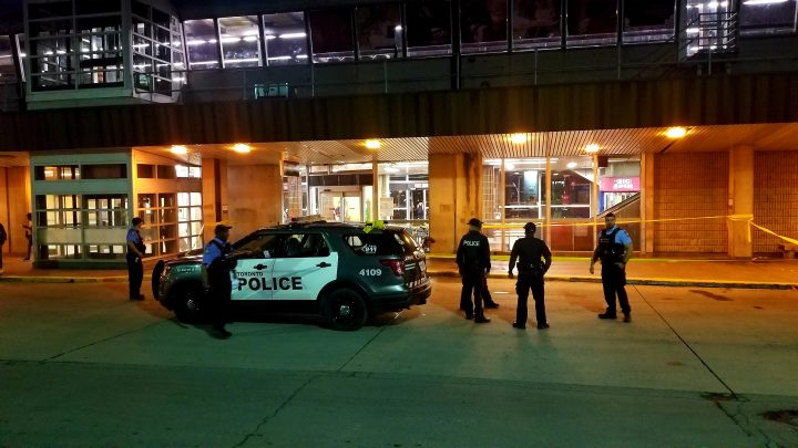 A man suffered life-threatening injuries after a stabbing inside Kennedy Subway Station, police said.