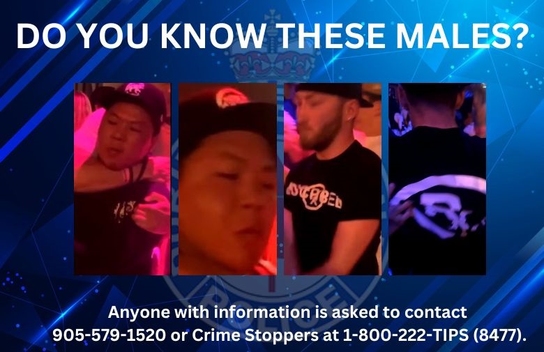 Police released images of the two men wanted after three people were stabbed in Whitby, Ont.