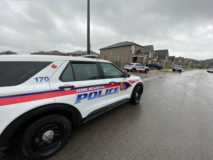 York Regional Police have discovered the remains of a woman in Newmarket.