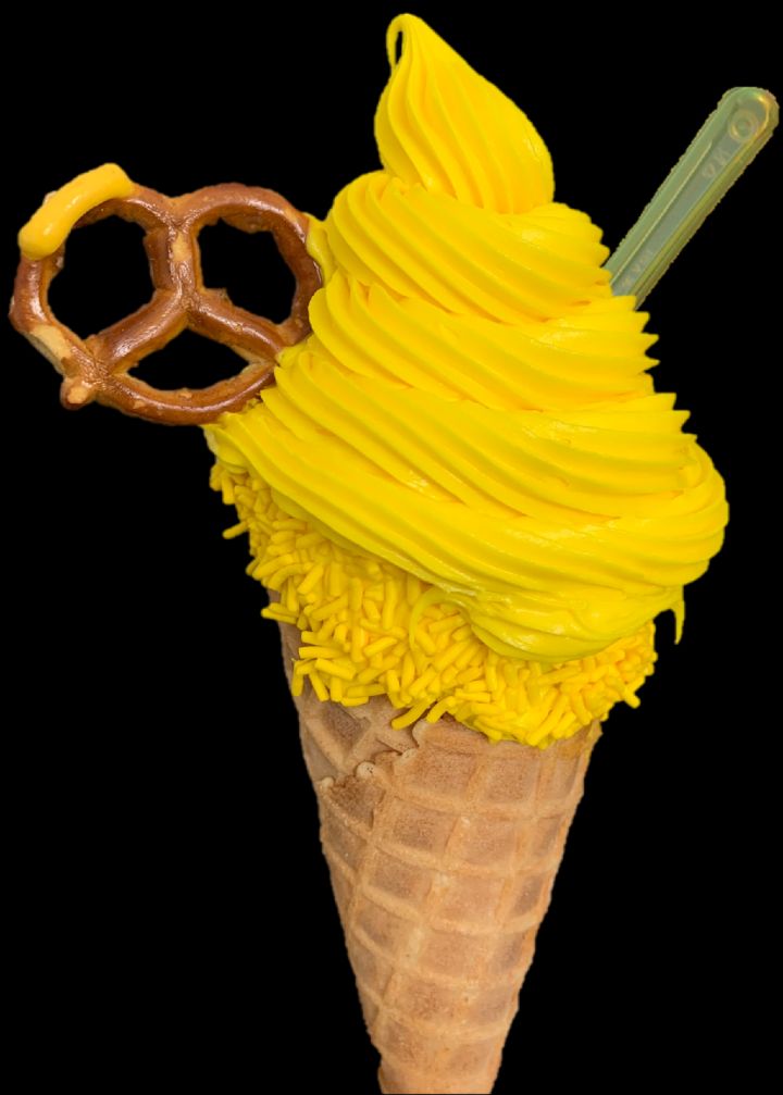 Mustard ice cream by So Cut Ice Cream at K-Days.