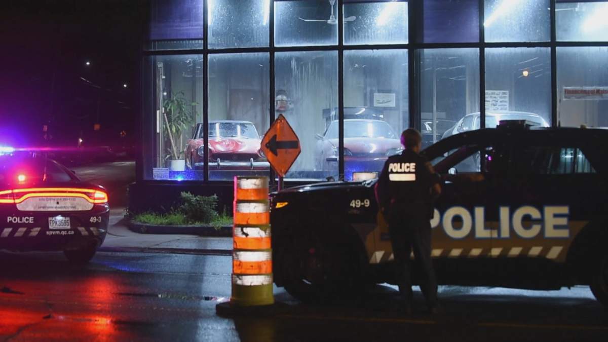 A used car dealership in Pointe-aux-Trembles was the target of an arson attack early Wednesday, Montreal police say.