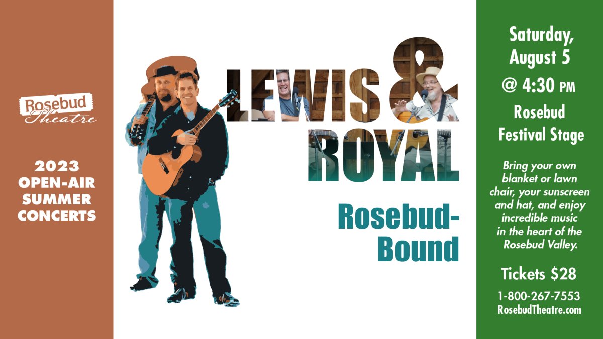 Rosebud Open-Air Concerts: Lewis & Royal - image
