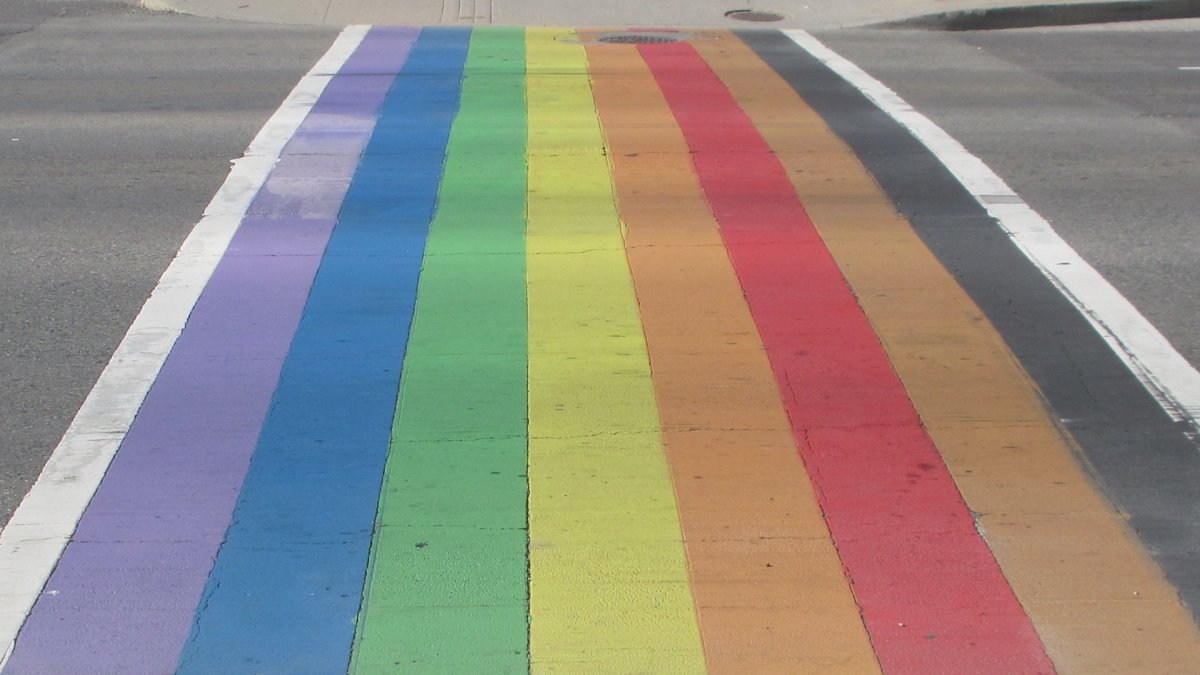Police have identified the suspect accused of damaging a rainbow crosswalk in late May 2023 in Niagara-on-the-Lake.