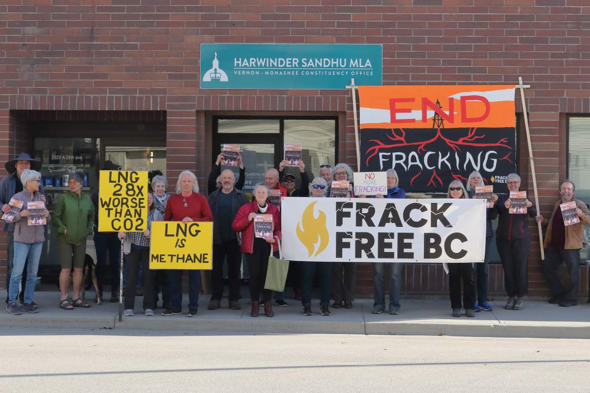 Frack Free BC Vernon at the Polson Night Market - image