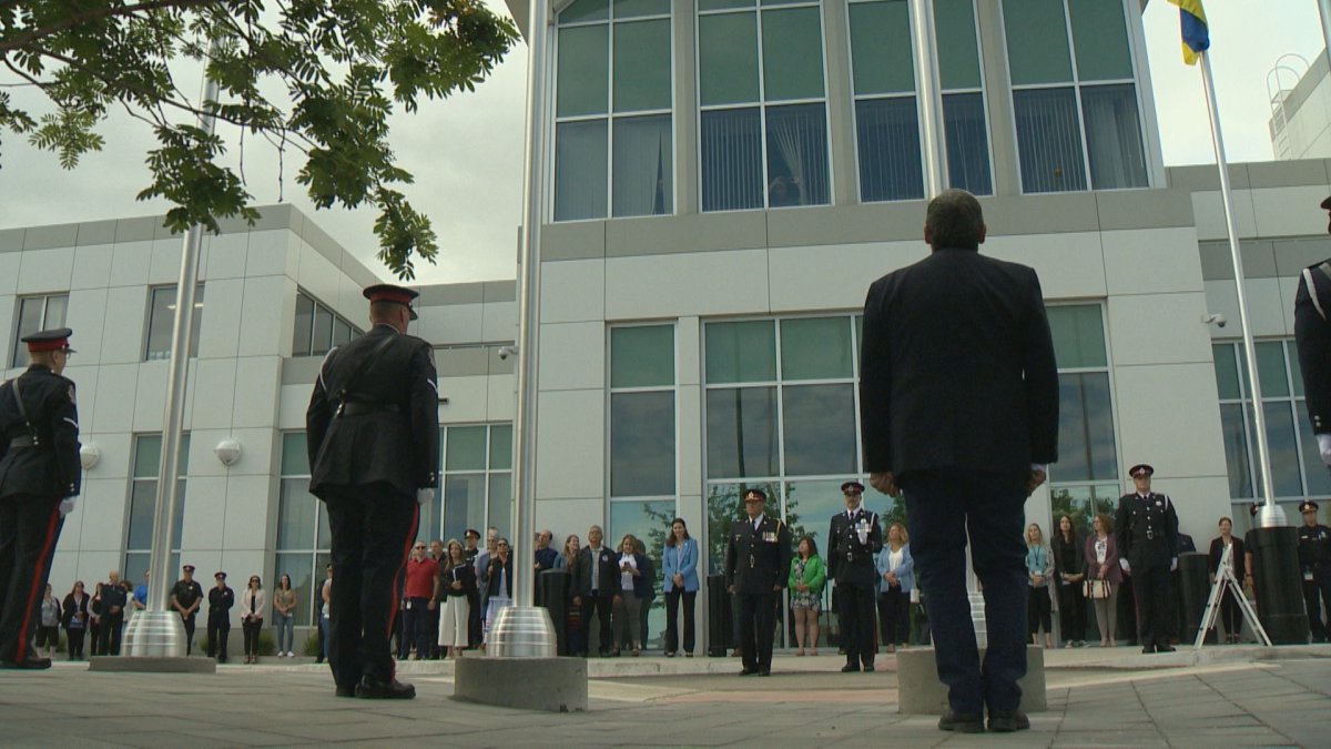 Construction on the new Regina Police Service Headquarters West and Link building is now substantially complete.