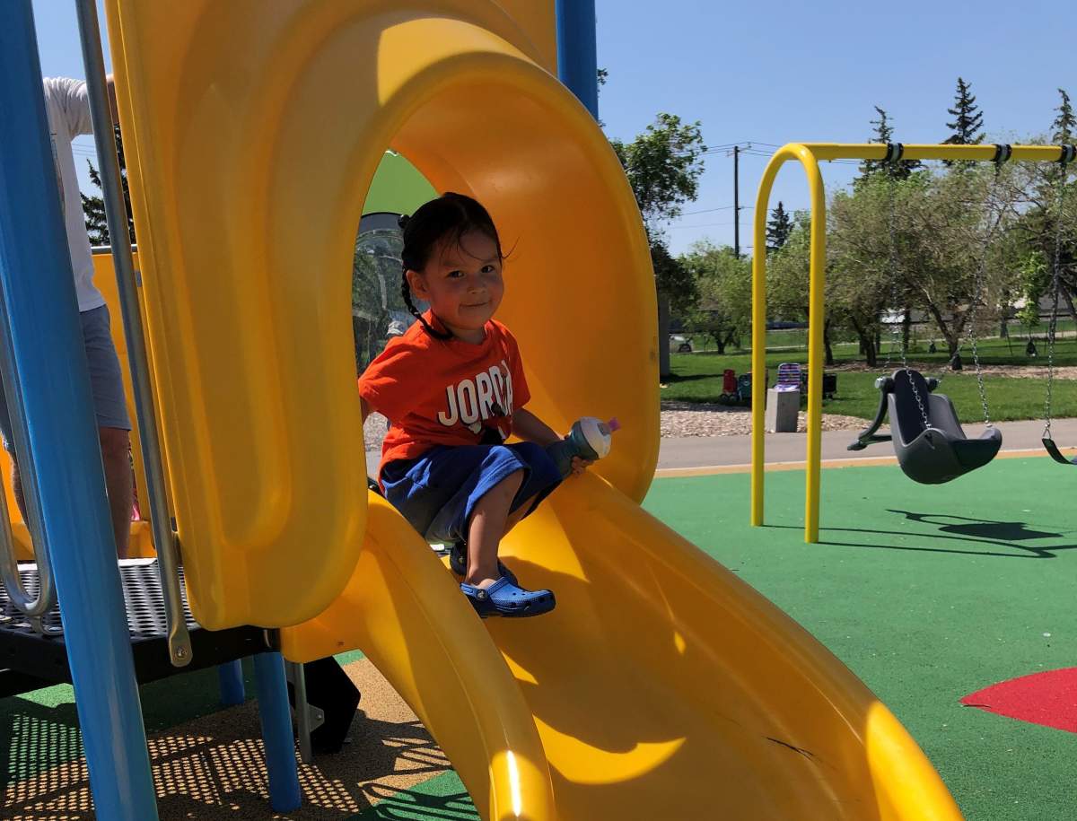 Regina mom fights for answers after son comes home from daycare with unexplained marks - image