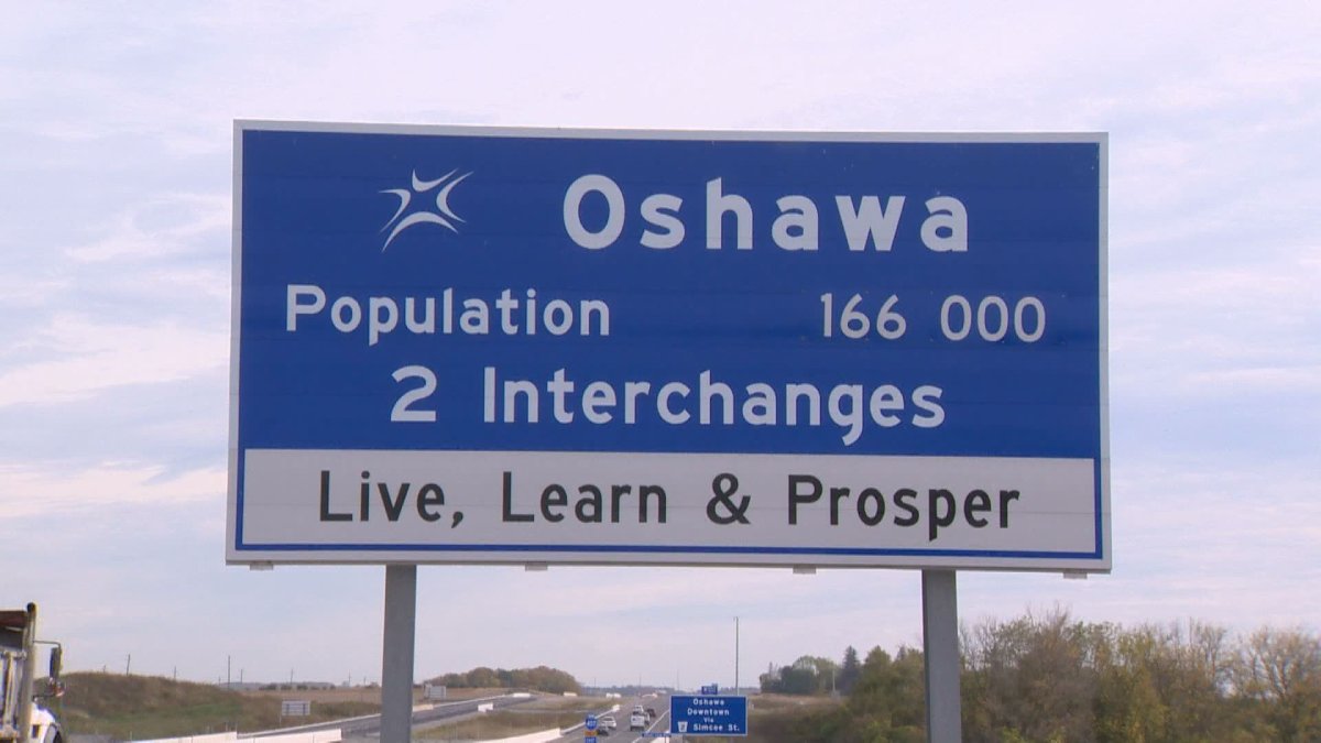 City of Oshawa sign. Colin Williamson/ Photo Credit