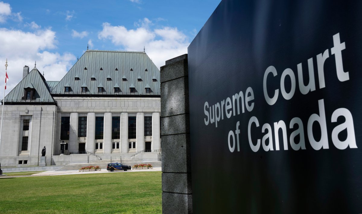 The Supreme Court of Canada is seen, Wednesday, August 10, 2022 in Ottawa.