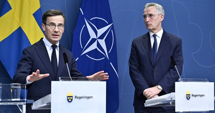 Sweden wants to join NATO by next month, PM says