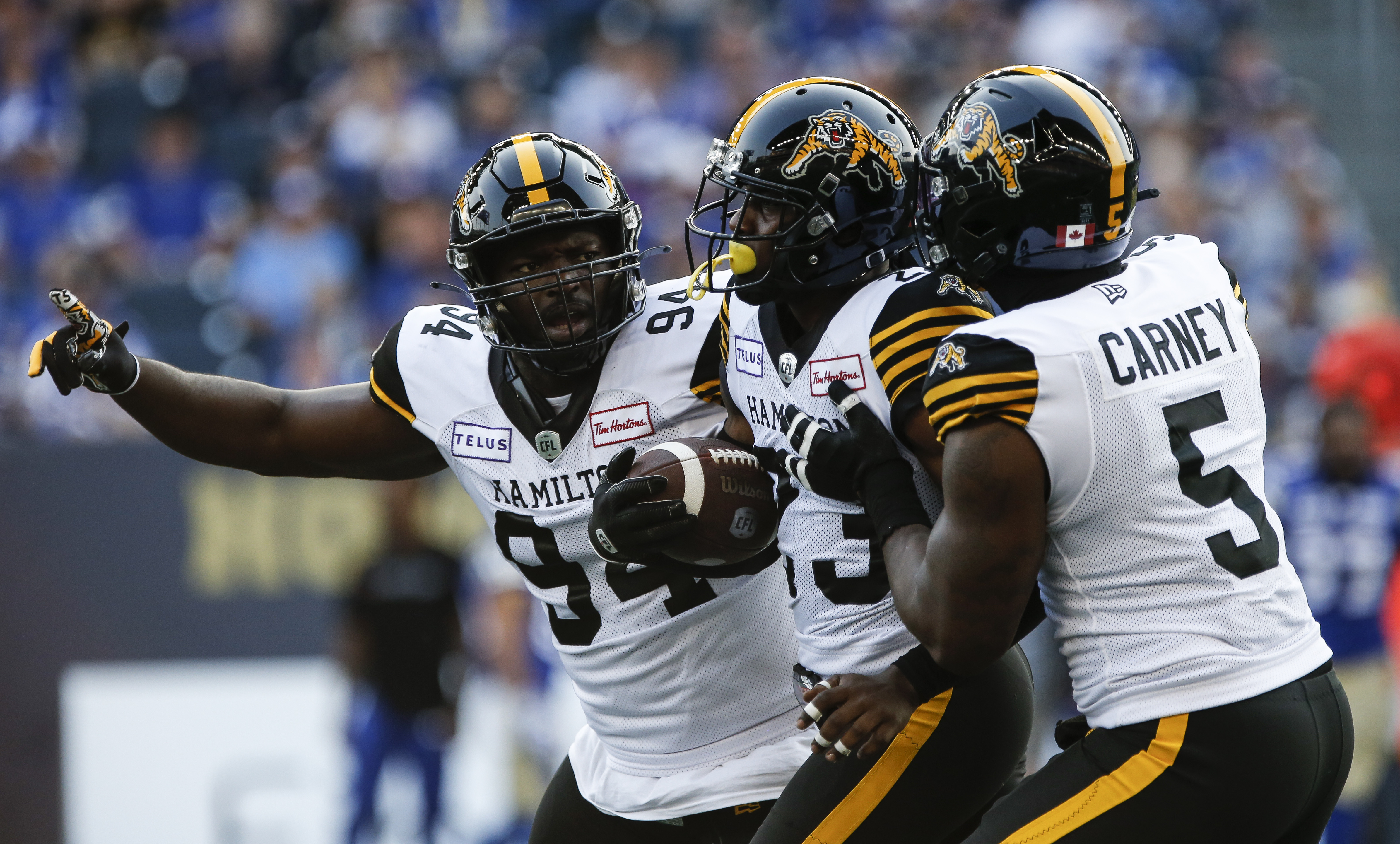 Toronto Argonauts beat Tiger-Cats in celebratory home opener