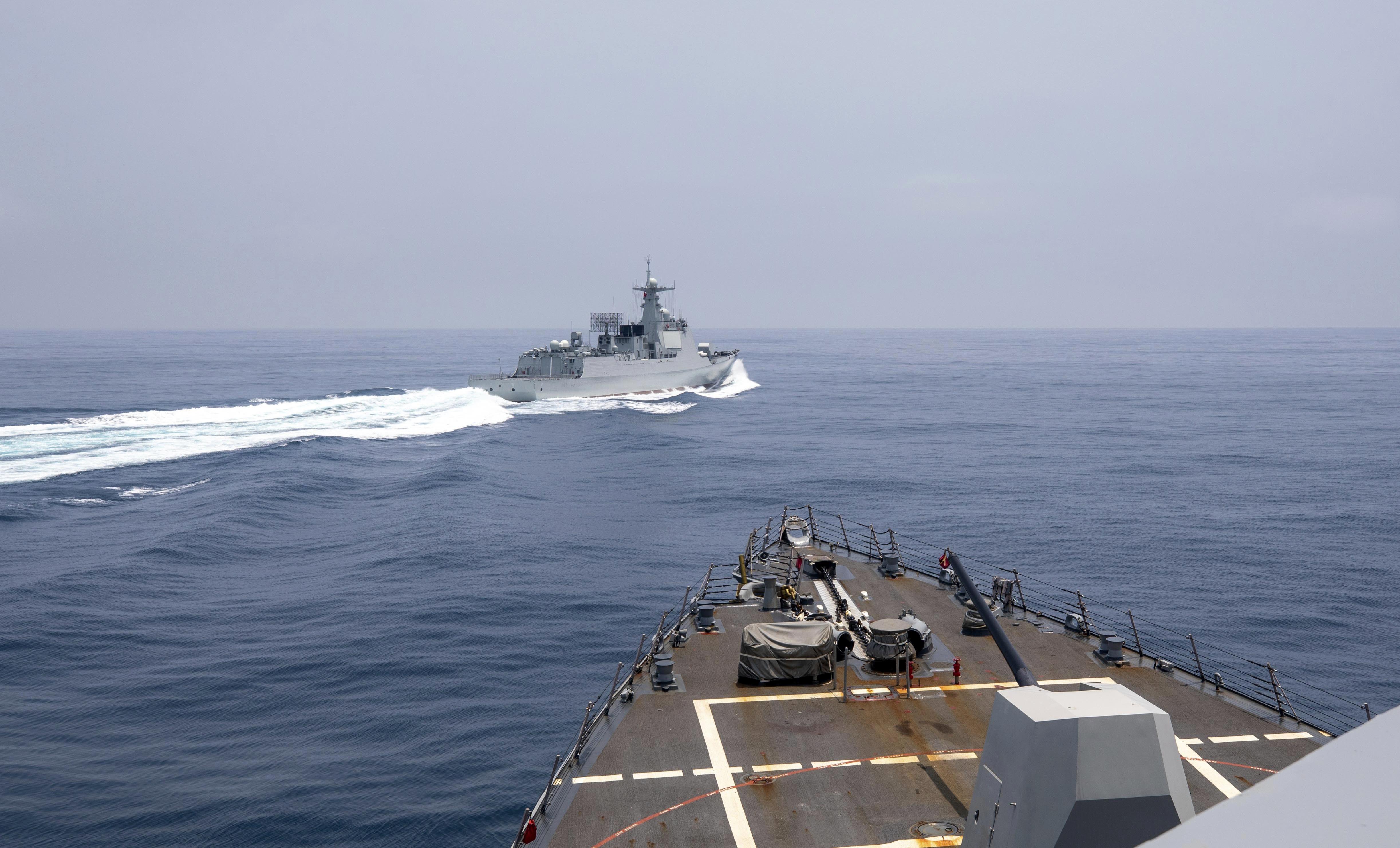 U.S. releases video of ‘unsafe’ manoeuvre by Chinese warship in Taiwan Strait – National | 24CA News