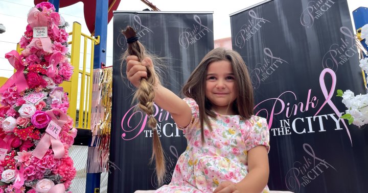 A 5-year-old girl’s first haircut raises $6K and counting for breast cancer patients