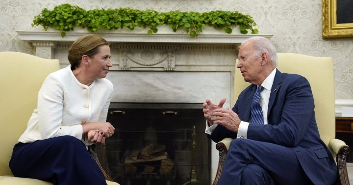 Biden kicks off talks with Denmark, U.K. focusing on Ukraine war