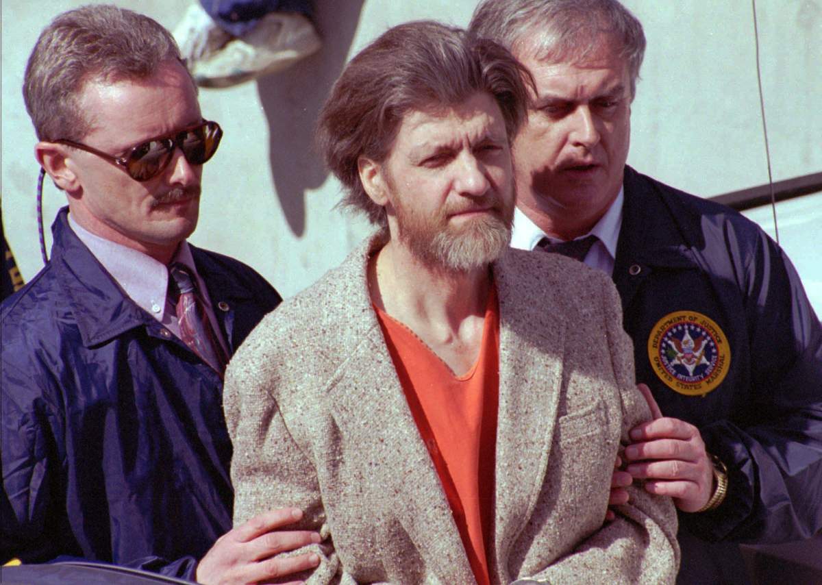 Unabomber in custody of police