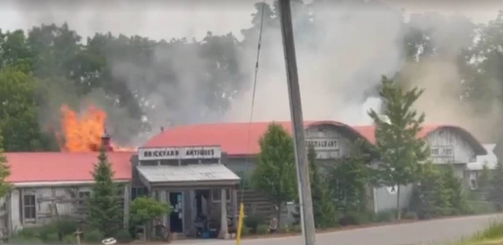 Ontario antiques shop and restaurant closed 'for the time being' after fire - Vimarsana News