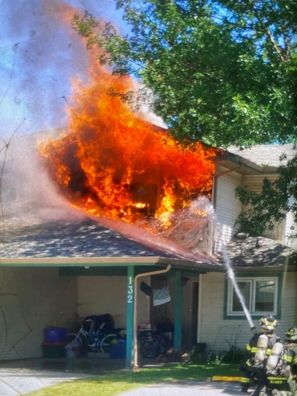 A fire in a Kelowna affordable unit caused significant damage.