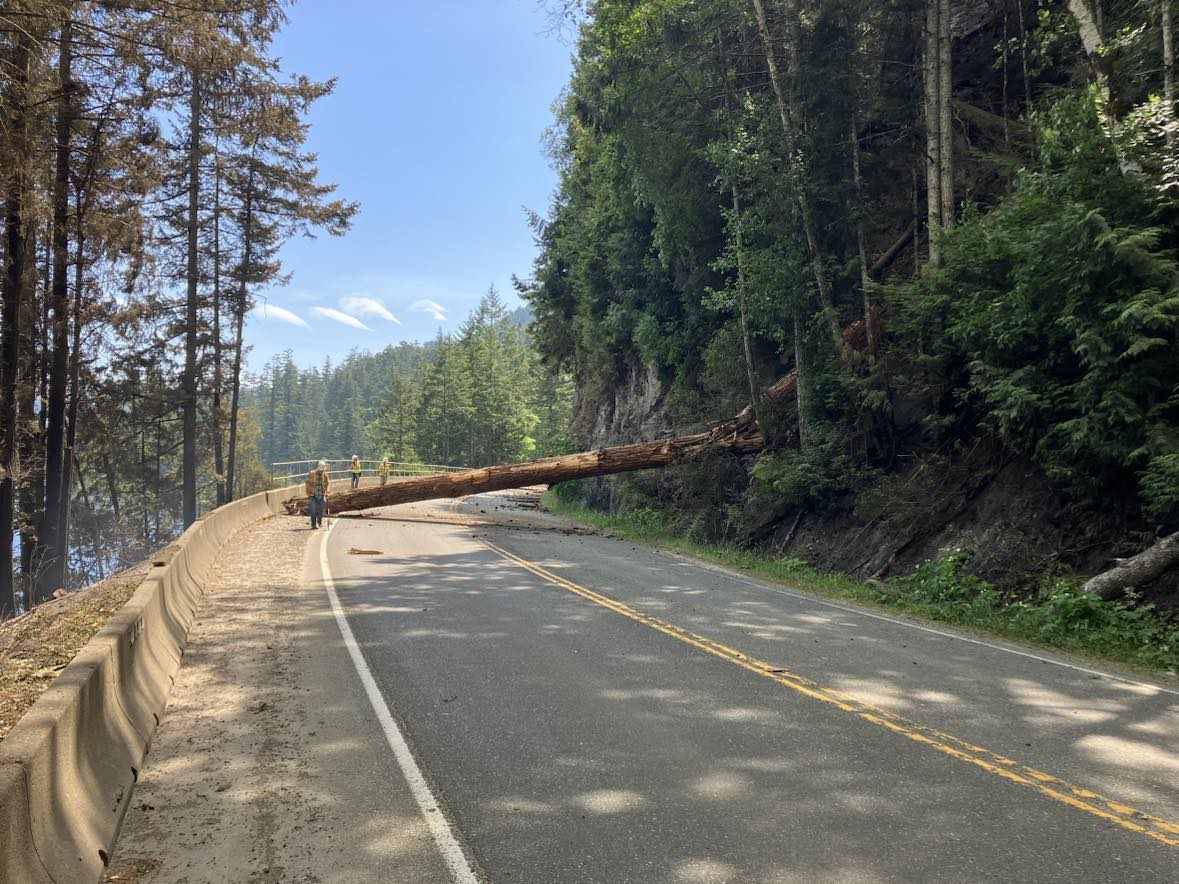 Highway 4 will remain closed for at least another week due to