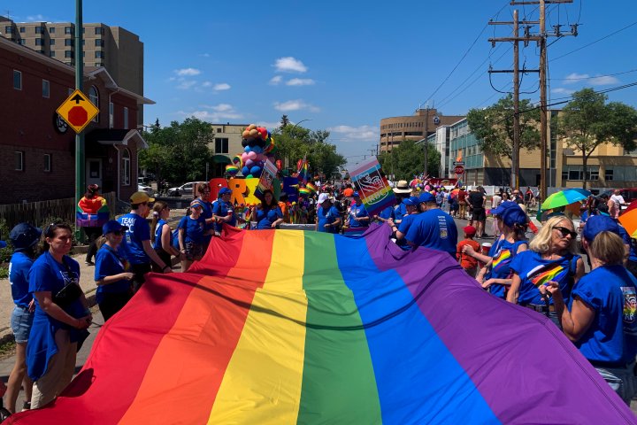 Regina’s Queen City Pride parade sees biggest attendance ever