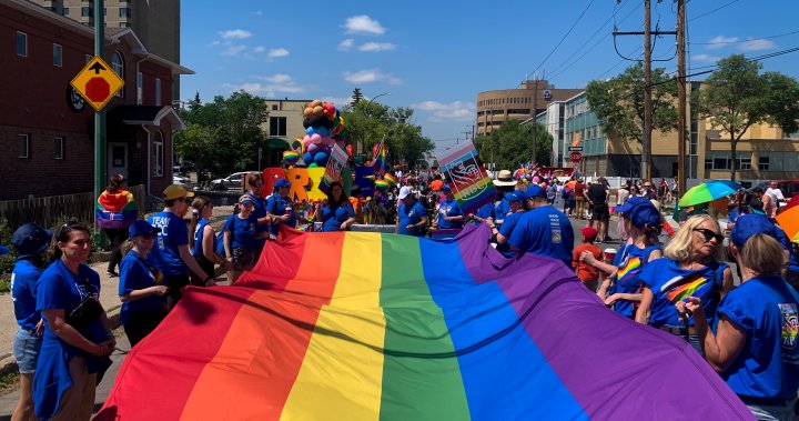 Regina’s Queen City Pride parade sees biggest attendance ever  | Globalnews.ca