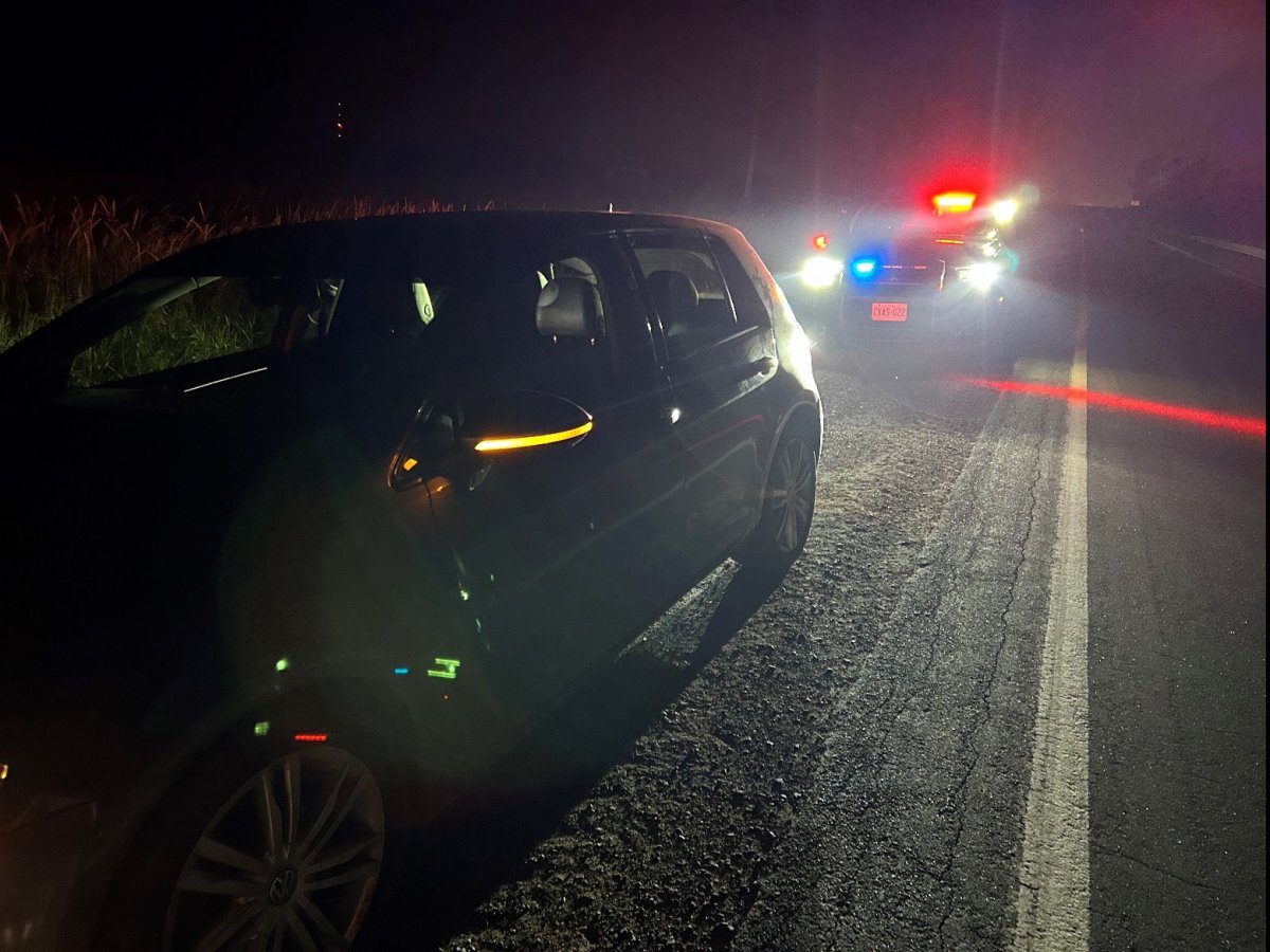 City of Kawartha Lakes OPP arrested the driver of this vehicle for impaired driving early on June 30, 2023.