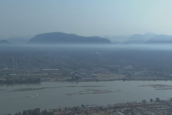 Fires in Fraser Valley prompt air quality advisory for parts of Lower Mainland