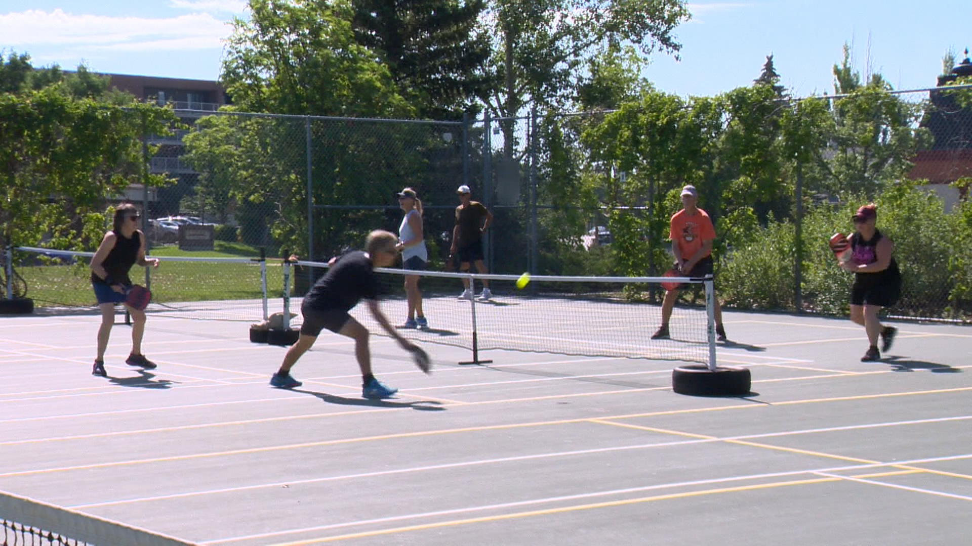 Hundreds of athletes take part in Saskatchewan pickleball tournament