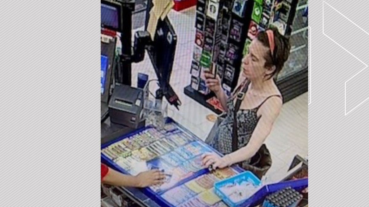 Peterborough County OPP are looking to identify this woman as part of a theft investigation in Selwyn Township.