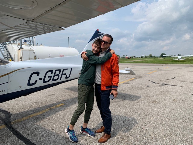 Teenager solo pilots plane above GTA, one of youngest to man aircraft alone  | 24CA News