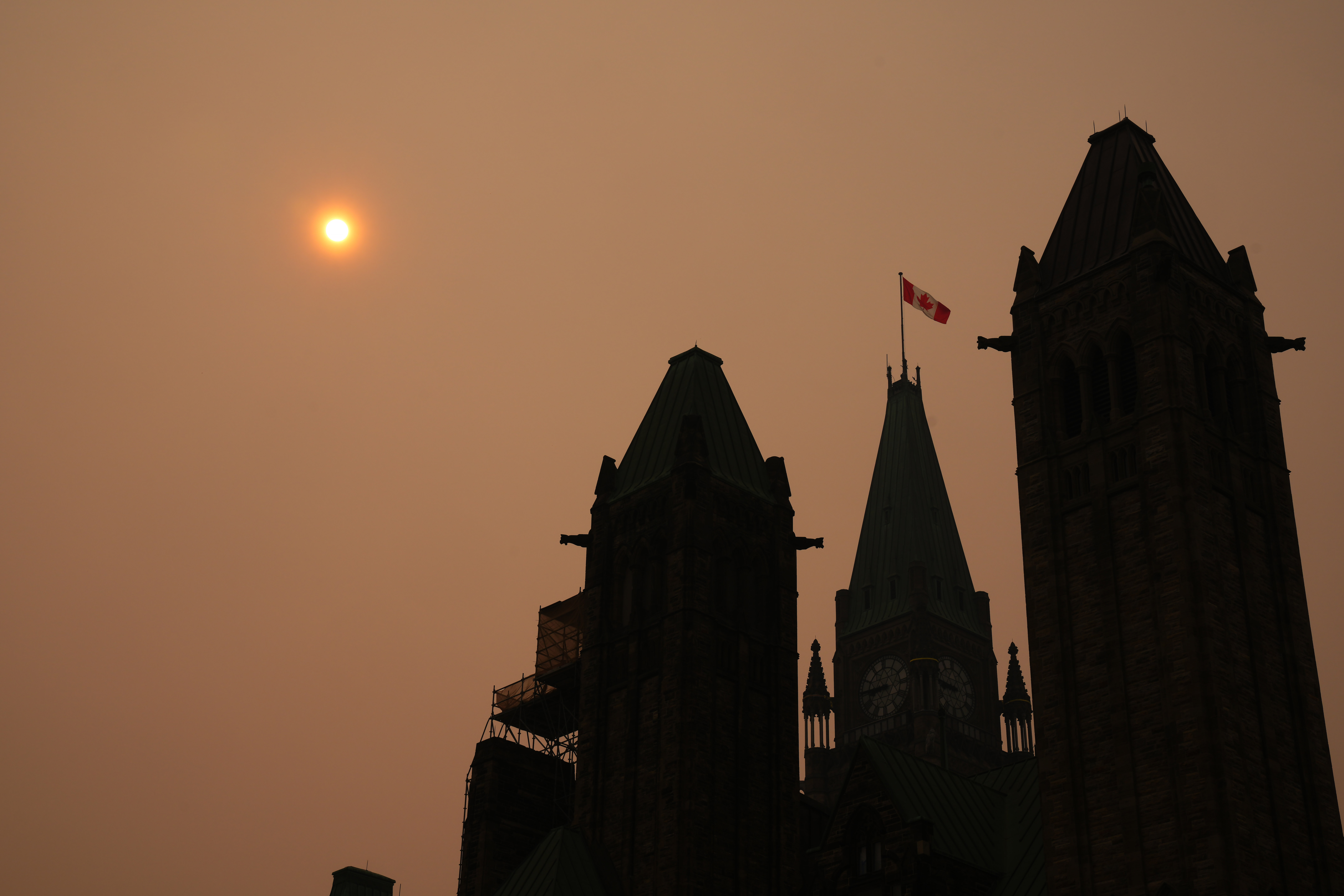 IN PHOTOS: A look at how bad air quality is across North America