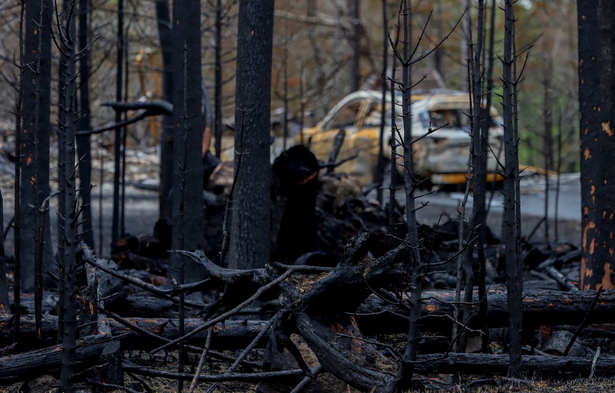 'Many, many destroyed homes' The devastation left by the wildfire near