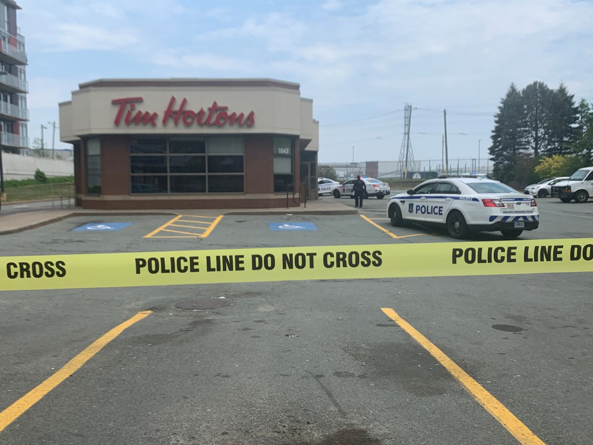 Police were called to a report of an injured man at the Tim Hortons at 1047 Barrington Street at 11:55 a.m. Friday. Officers found a deceased man inside the restaurant.
