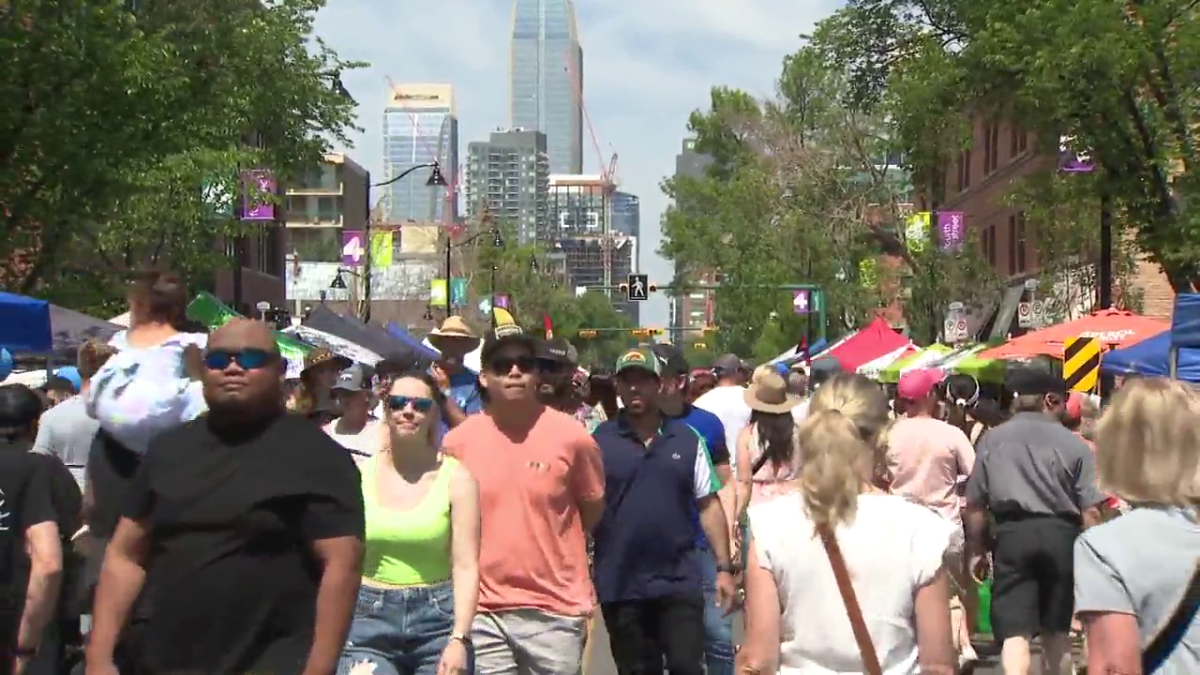 Despite the hot and dry weather on Sunday, thousands of people showed up for the 32nd annual Lilac Festival throughout the day.