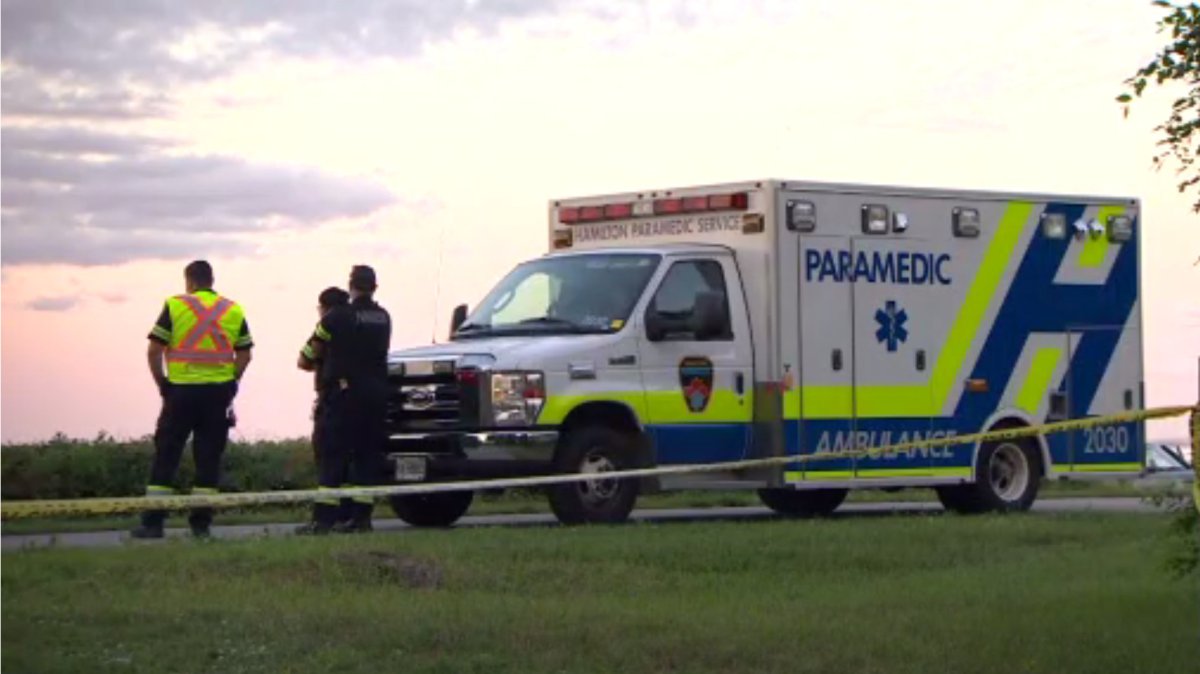 Paramedics on scene near Woodland Avenue and Beach Boulevard July 29, 2023. A search began Saturday afternoon after reports of a 14-year-old who disappeared in Lake Ontario.