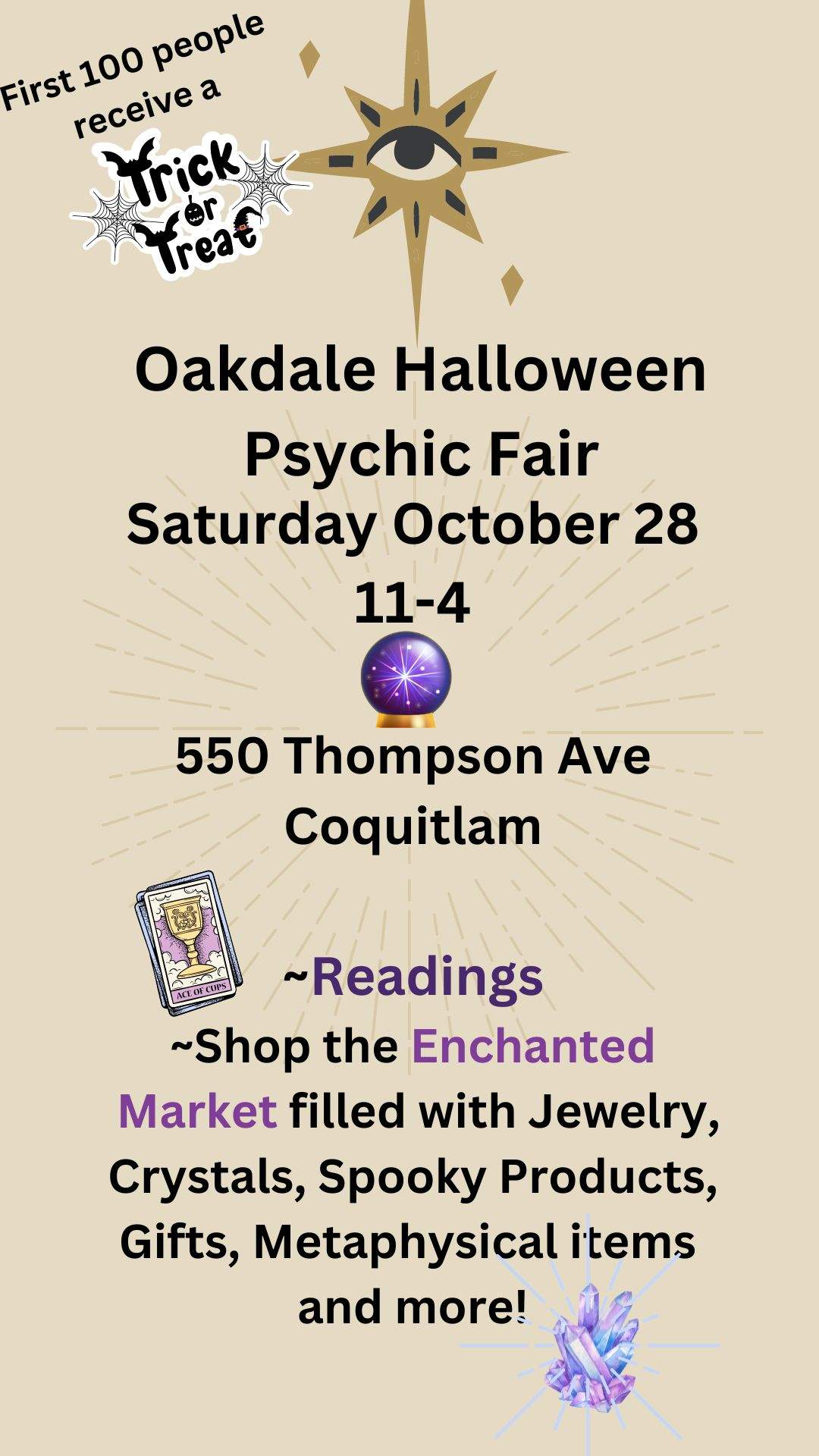 Oakdale Halloween and Psychic Fair - image