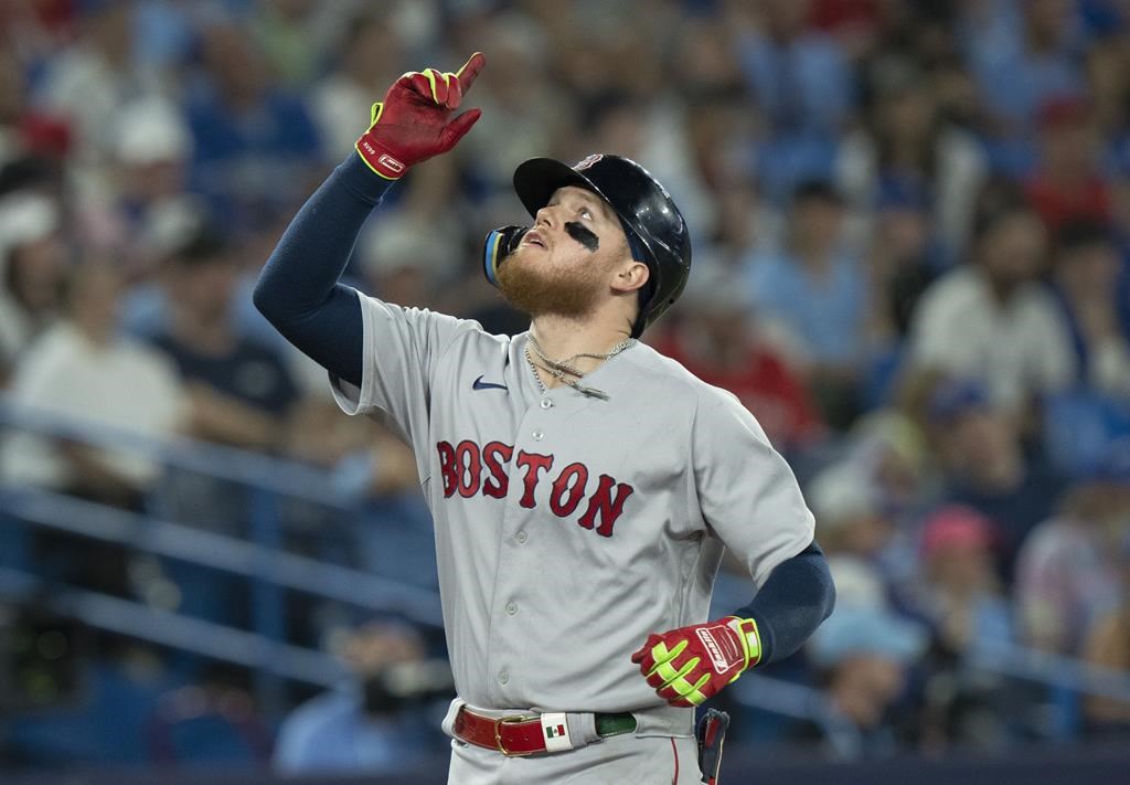 Devers makes Red Sox history with Hail Mary home run but can't prevent Blue  Jays sweep