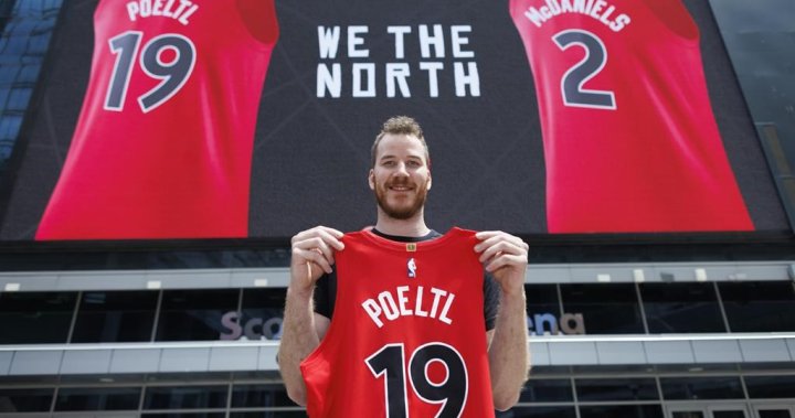 Poeltl and McDaniels officially sign with Raptors  | Globalnews.ca
