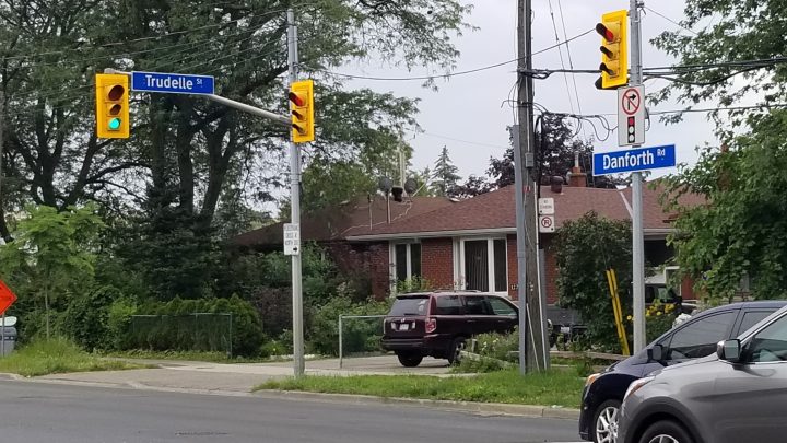 A crash was reported on July 15, 2023, at the Danforth Road and Trudelle Street intersection.