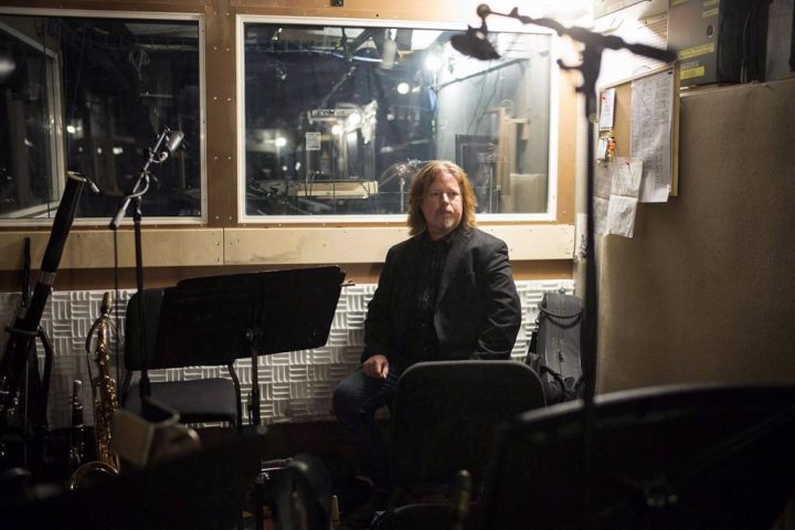 Bob Hallett, is shown in the Orchestra Loft at Stratford Theatre in Startford, Ont. on May 17, 2016. Terra Bruce Productions, the musical theatre company led by a founding member of the folk-rock band Great Big Sea, is set enter the Toronto theatre scene this year with two original shows. 