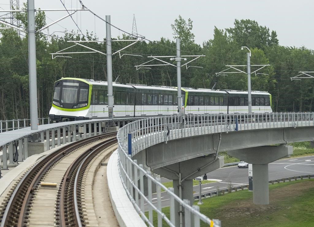 Системата за леки железопътни линии на Монреал има дата за