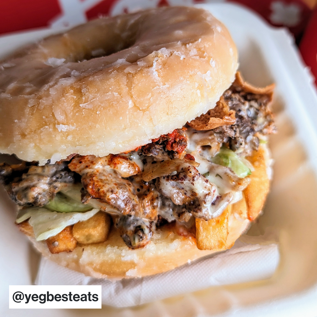 Hot Honey Shawarma Stack -- Osmows + Tim Hortons